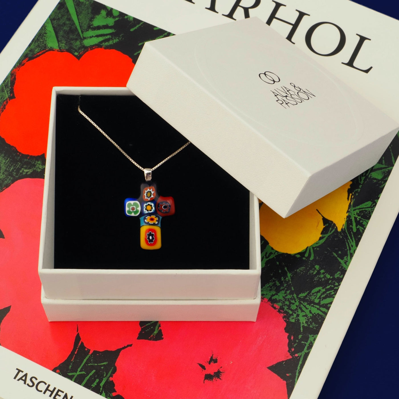 Artylish x Cross Necklace - 2mm 316L Stainless Steel - Pendant Necklace