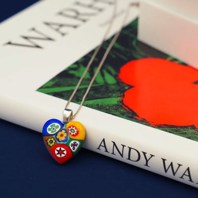 Artylish x Six in Heart Necklace - 2mm 316L Stainless Steel - Pendant Necklace