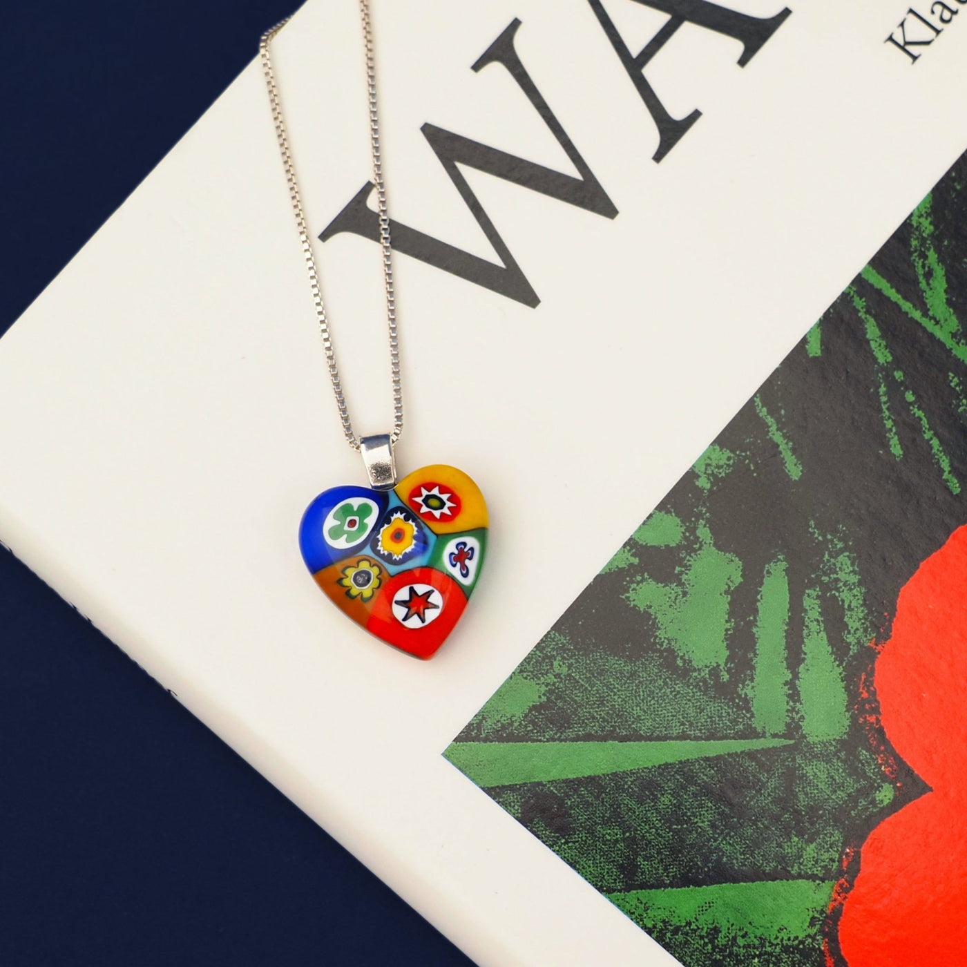 Artylish x Six in Heart Necklace - 2mm 316L Stainless Steel - Pendant Necklace