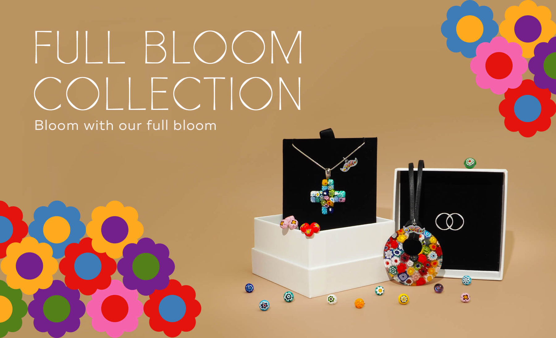 Full Bloom Flower Jewelry Collection by Alva And Passion