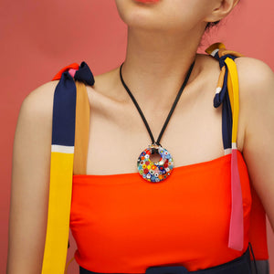 Charming Floral Pendant for Women