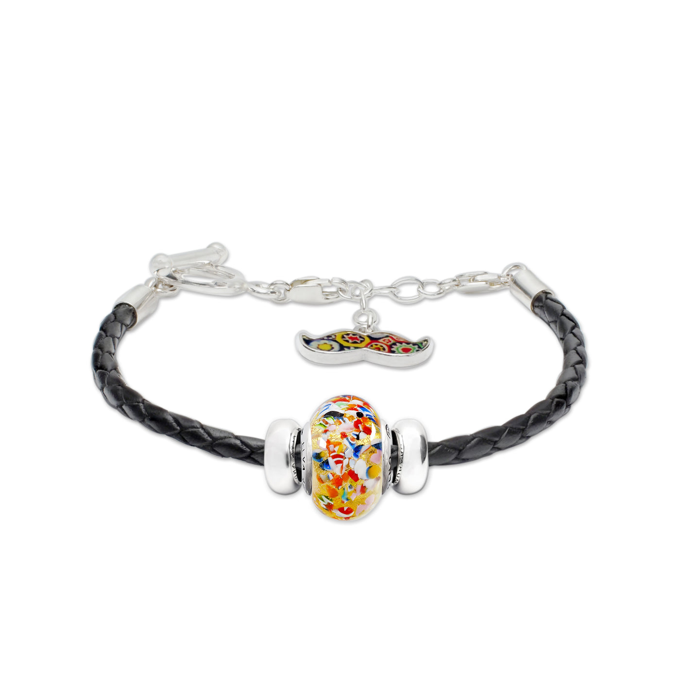 The Kiss Charm Bracelet