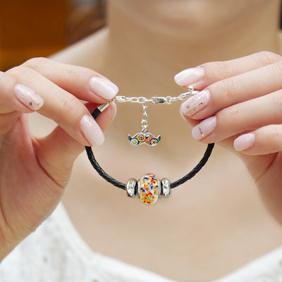 The Kiss Charm Bracelet