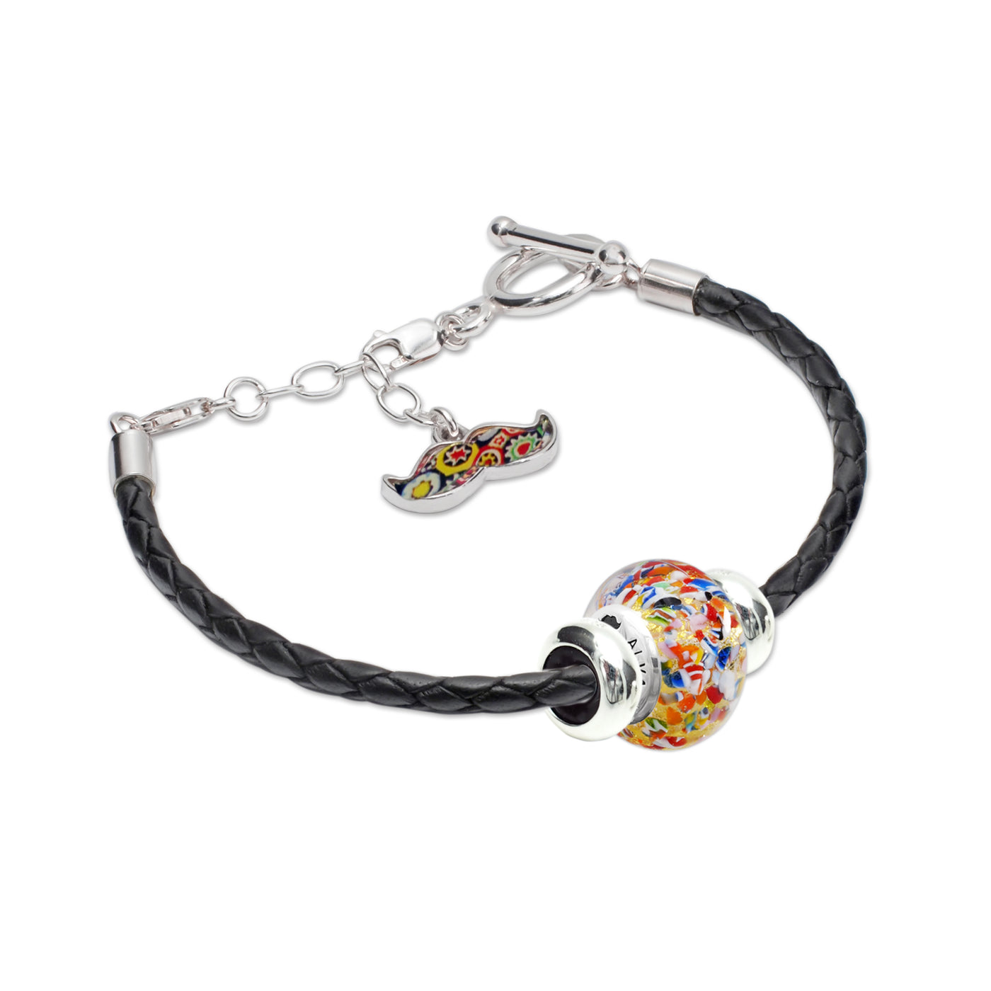 The Kiss Charm Bracelet