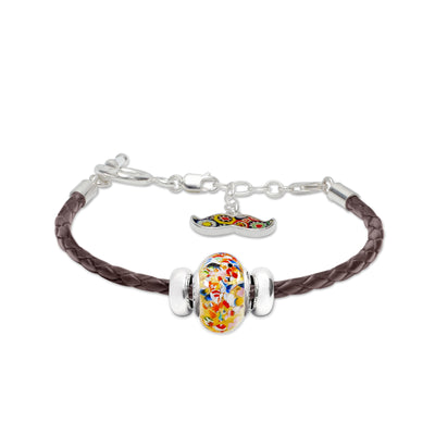 The Kiss Charm Bracelet