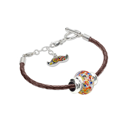 The Kiss Charm Bracelet