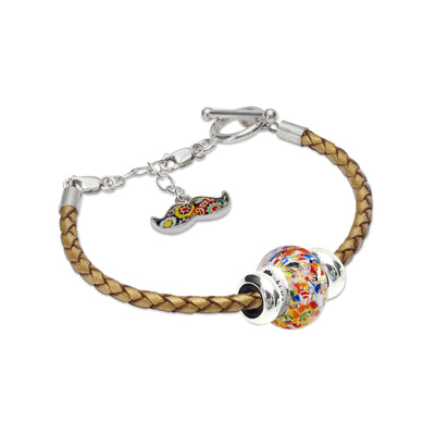 The Kiss Charm Bracelet