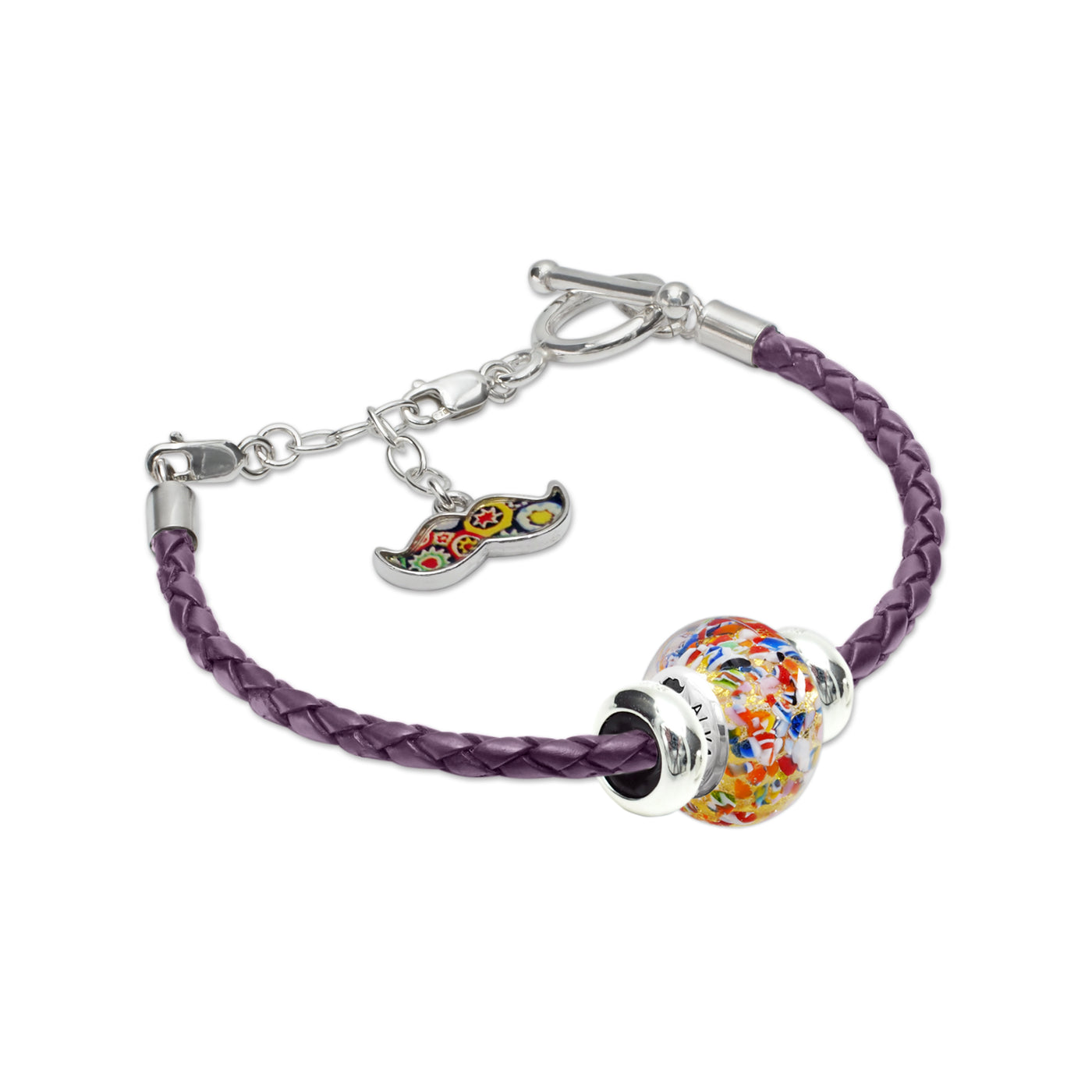 The Kiss Charm Bracelet