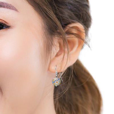 Love in Bloom Round Earrings - Earrings