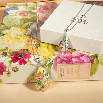 Love in Bloom Small Vase Necklace - 1mm 925 Sterling Silver - Pendant Necklace