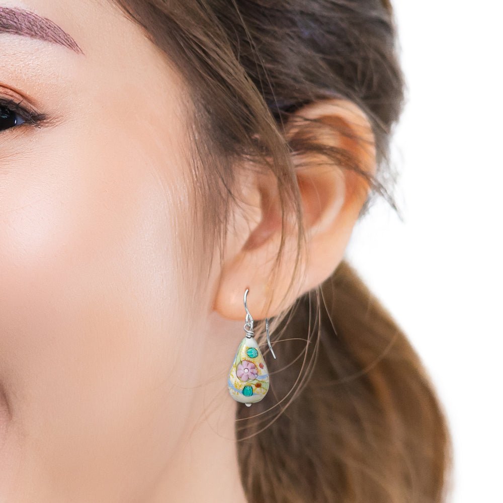Love in Bloom Vase Earrings - Earrings