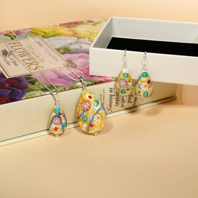 Love in Bloom Vase Earrings - Earrings