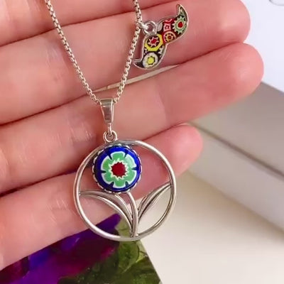 A Flower in Bloom Necklace