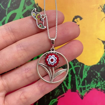 A Flower in Bloom Necklace