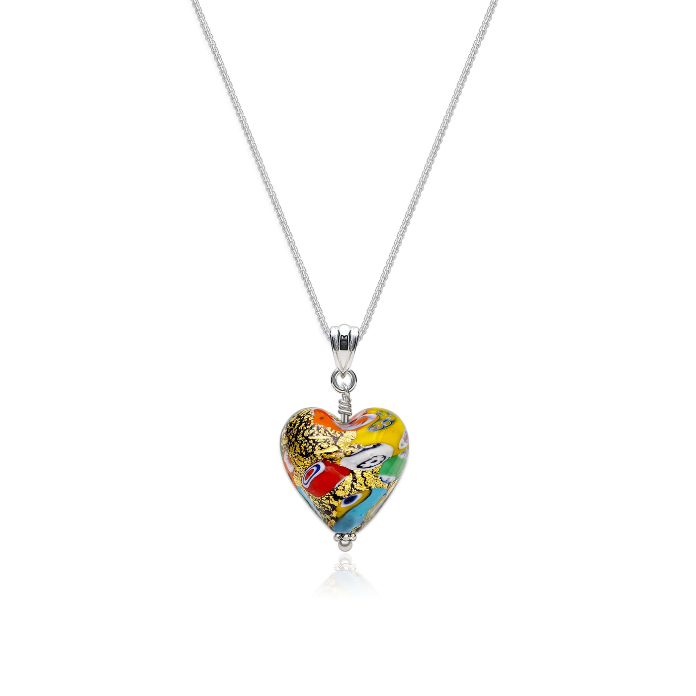 The Kiss Latte Art Heart Necklace
