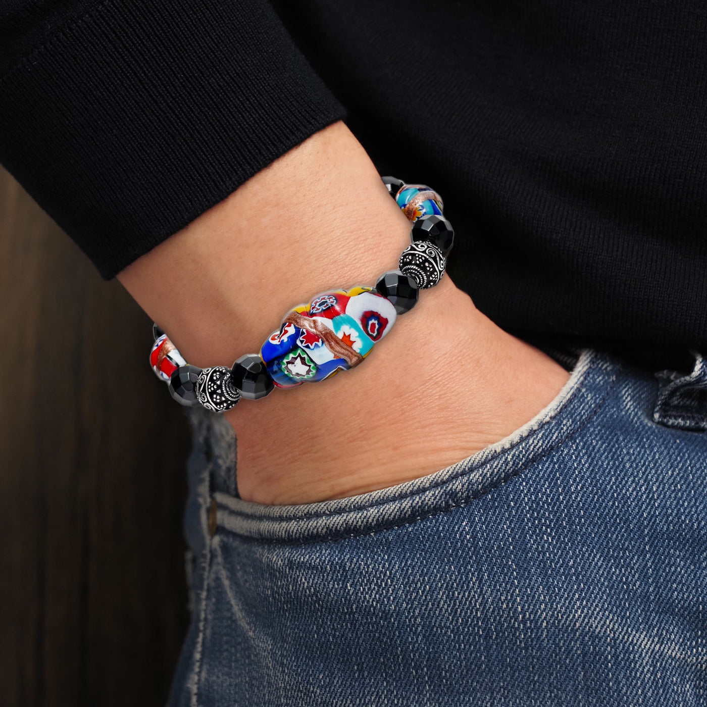 Swirl Oval Legend Bracelet XI - Extra Large | For wrist 15.8 - 19.1cm - Bracelet