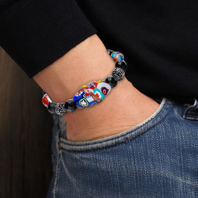 Swirl Oval Legend Bracelet XI - Extra Large | For wrist 15.8 - 19.1cm - Bracelet