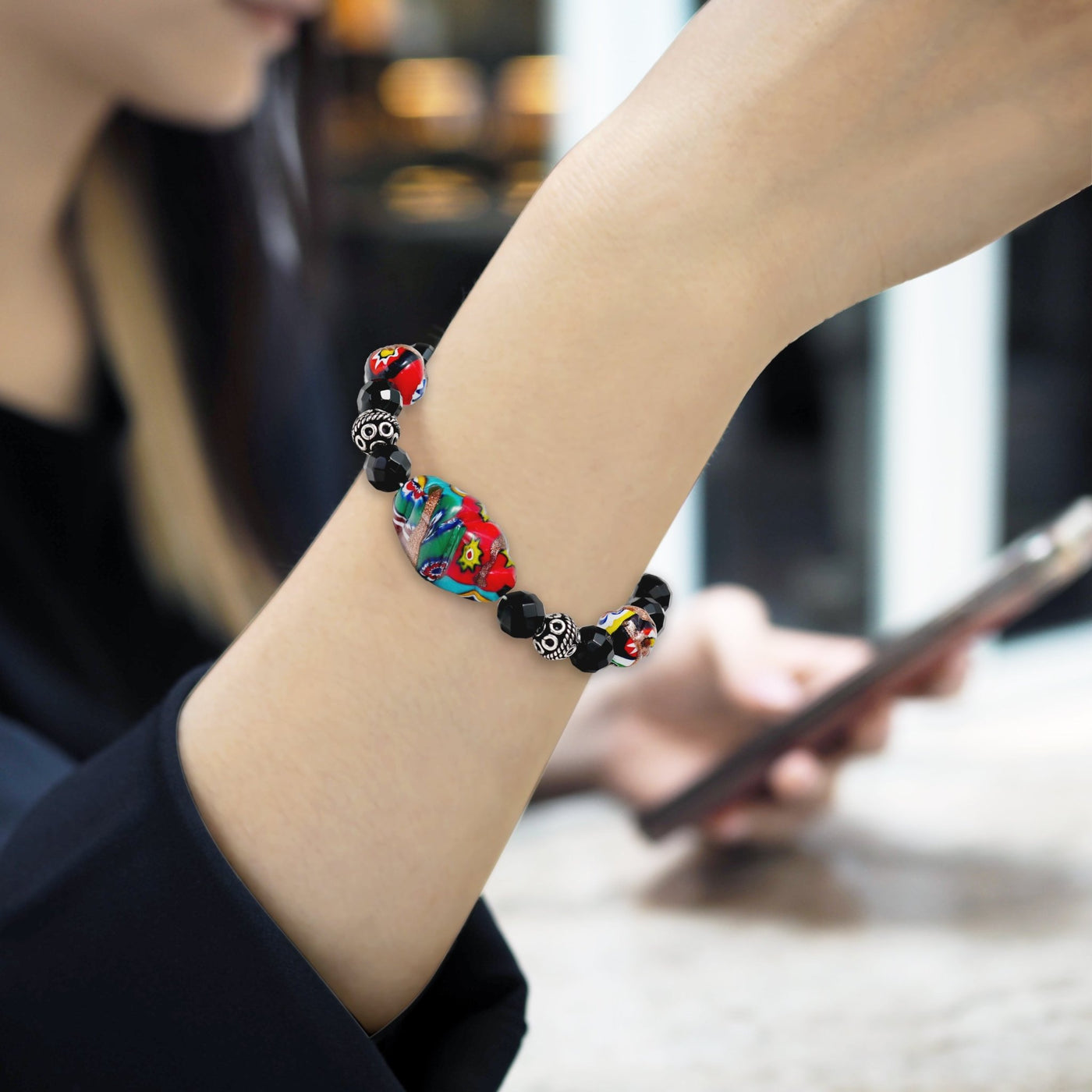 Swirl Oval Legend Bracelet XI - Extra Large | For wrist 15.8 - 19.1cm - Bracelet