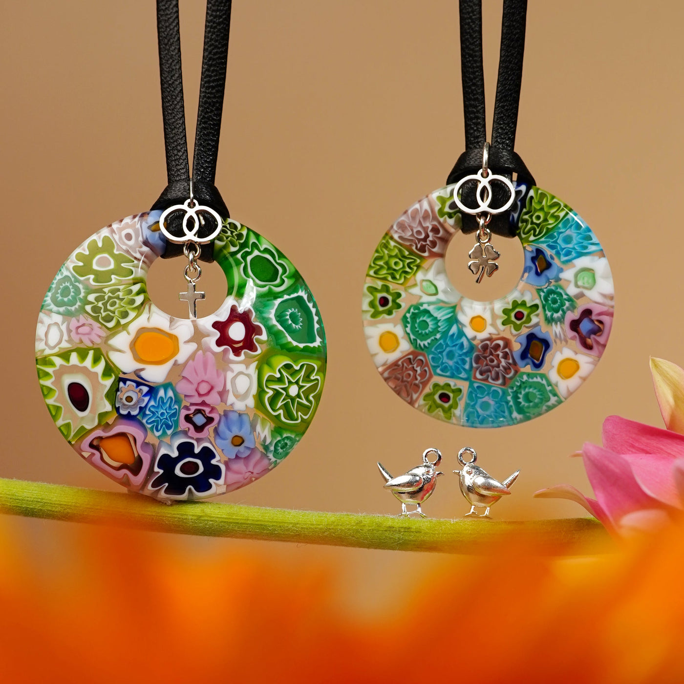 Tiny Cross Charm - Charms