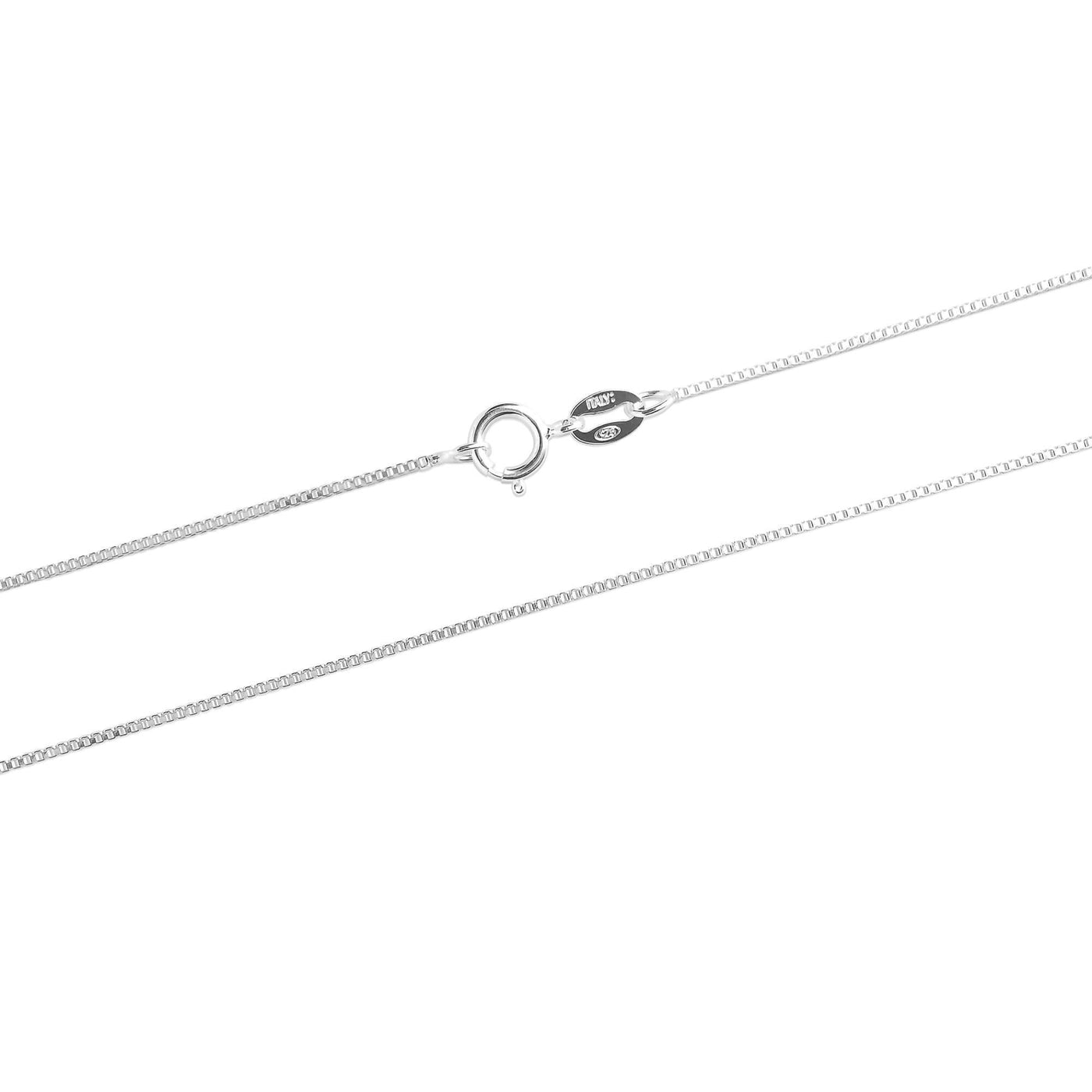 925 Sterling Silver Necklace (0.85mm) - 18 inch - Necklace