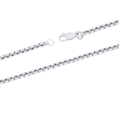 Anti-Tarnish Silver Necklace - 1.8mm - Necklace