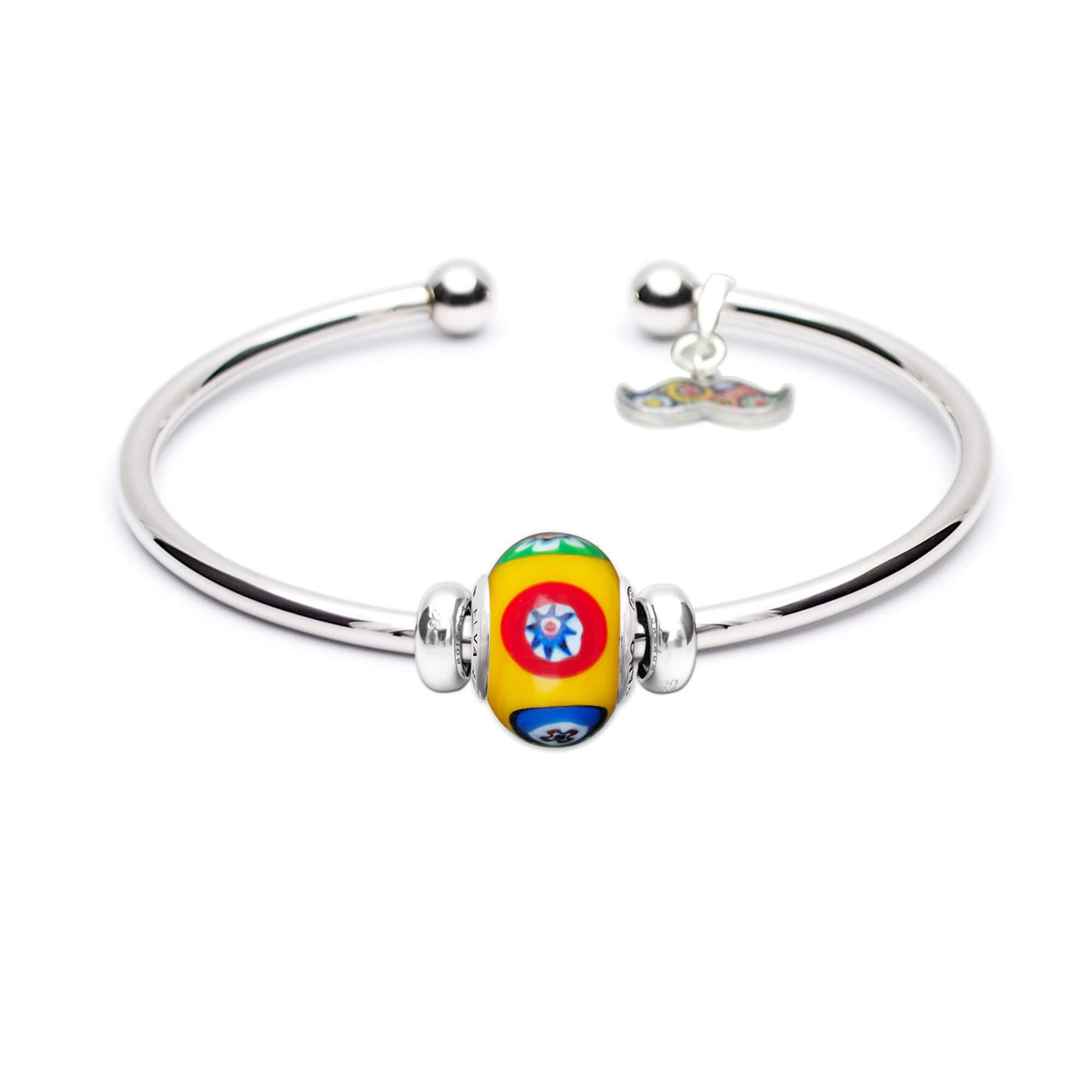 Art · Simple Charm Bangle - Yellow - Charm Bangle