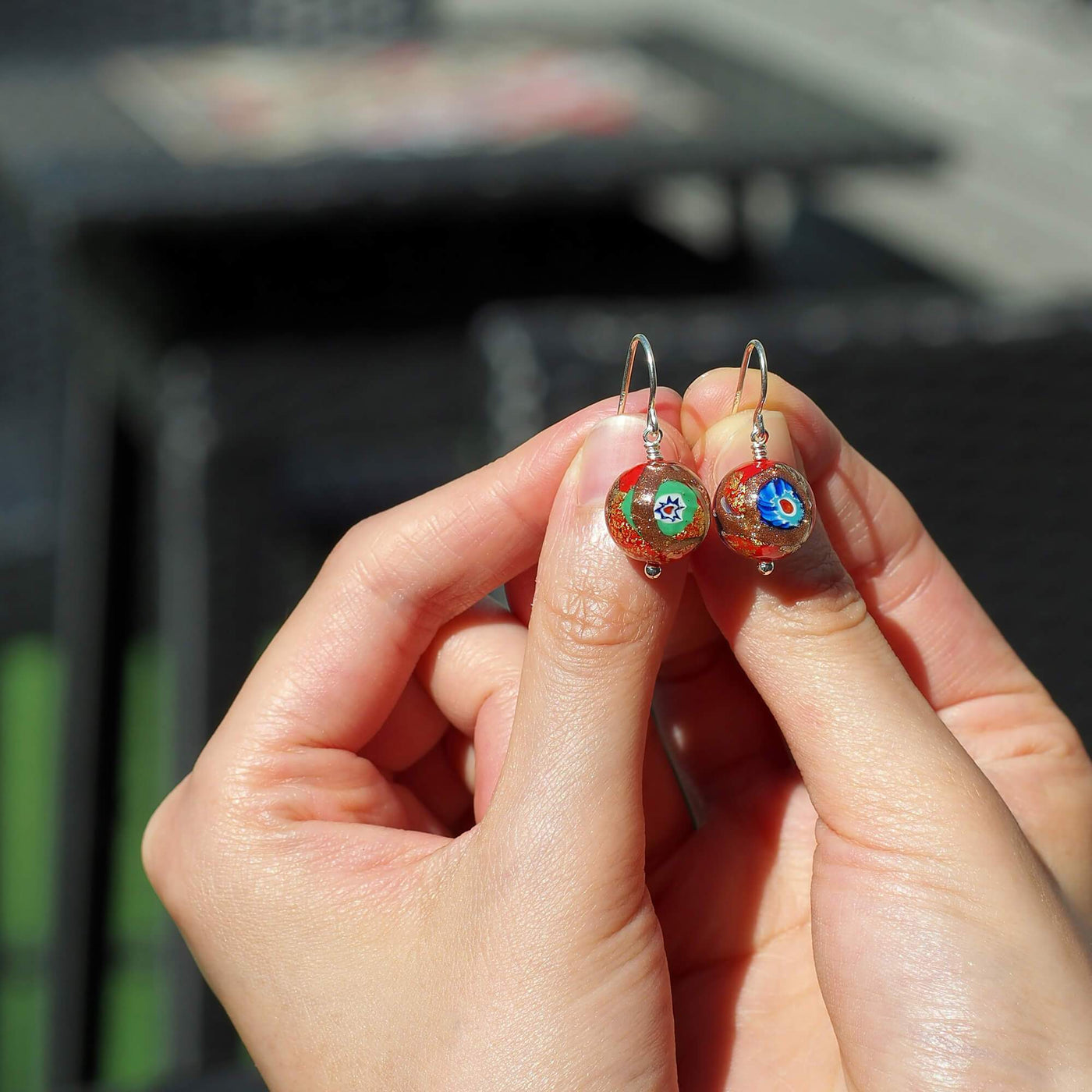 Red Drop Earrings - Special Edition