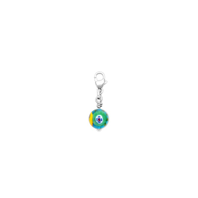 Art · Simple Round Charm - Clear - Charms