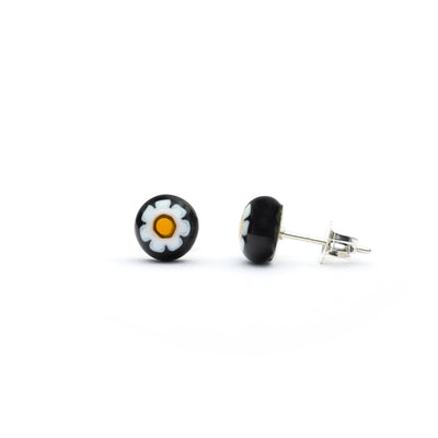 Art · Simple Stud Earrings 8mm - Black1 - Earrings