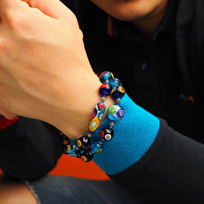 Artylish x Aqua Blue Bracelet - Medium | For wrist 15.8 - 19.2cm - Bracelet