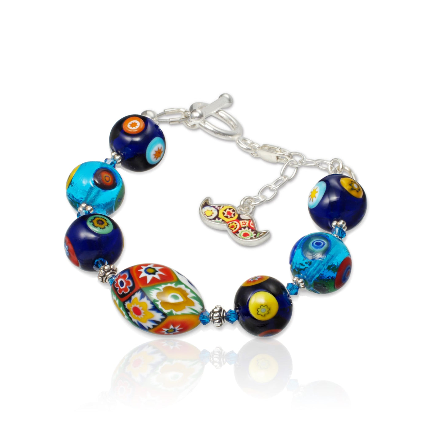 Artylish x Aqua Blue Bracelet - Toggle Clasp - Bracelet