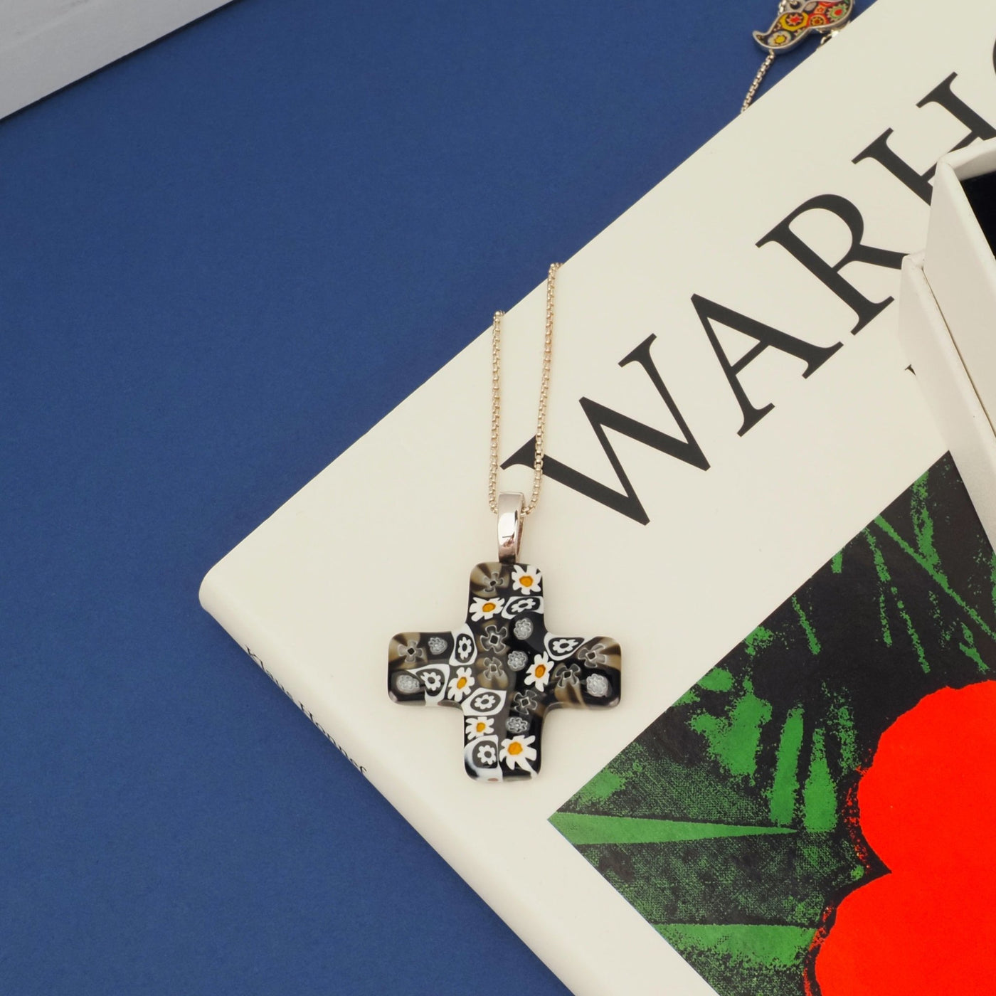 Artylish x Greek Cross Necklace - 2.5mm 925 Sterling Silver - Pendant Necklace