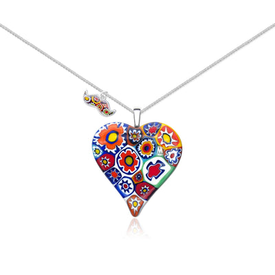 Artylish x Love Large Heart Pendant - Leather - Pendant