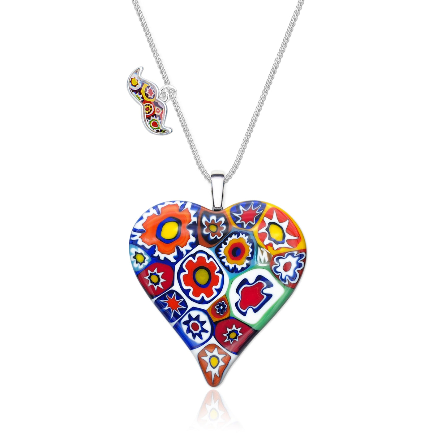 Artylish x Love Large Heart Pendant - Leather - Pendant