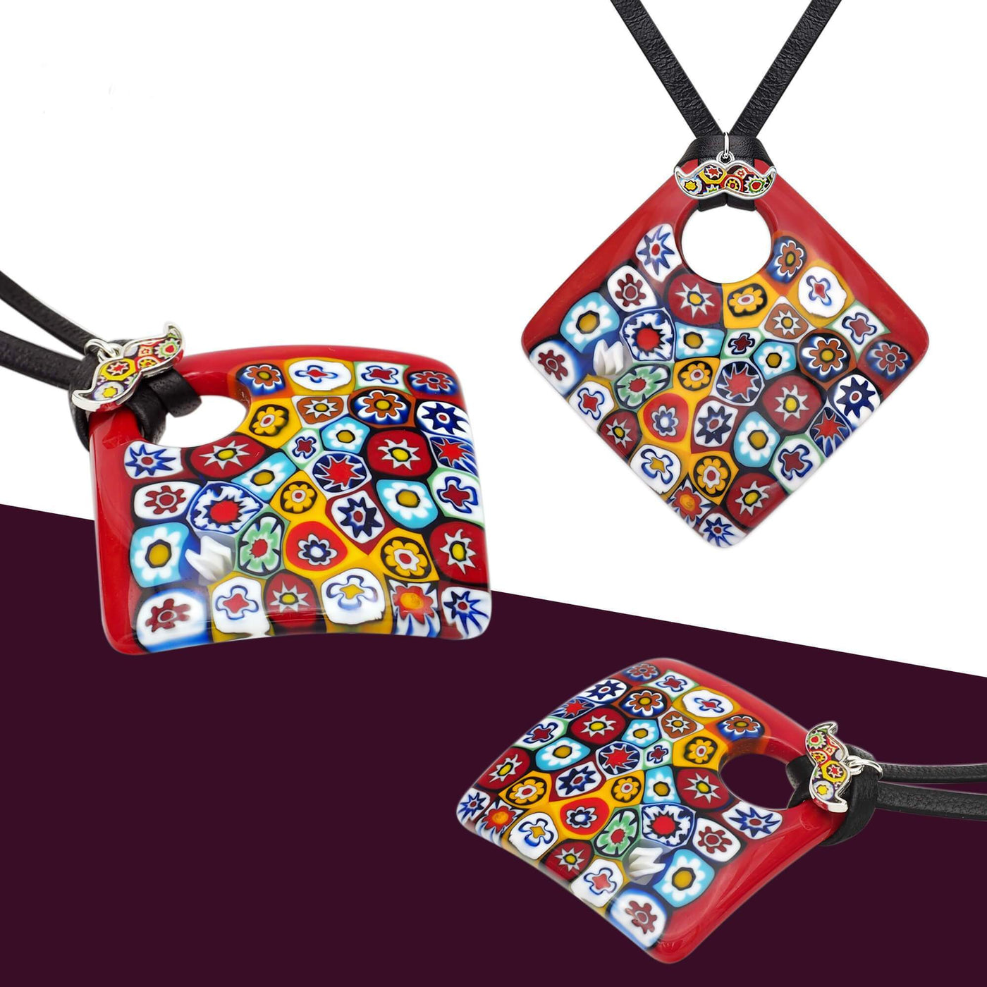 Artylish x Red Square Pendant