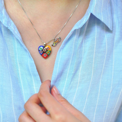 Artylish x Six in Heart Necklace