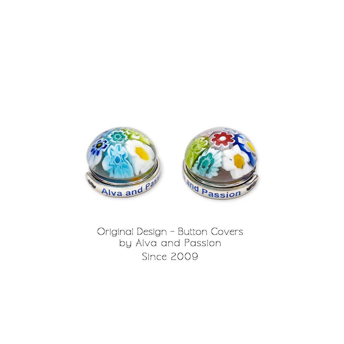 Button Covers in Bloom