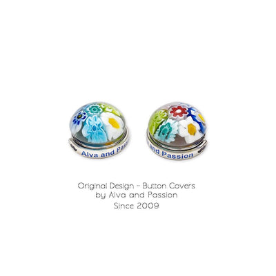Button Covers in Bloom