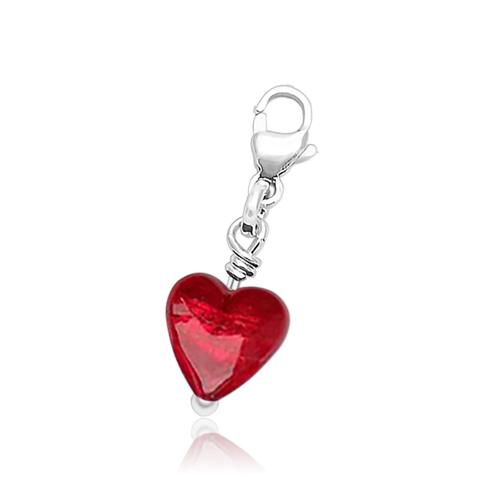 Charms for Bracelet Jewelry | Heart Charm and Ball Charm Gold Heart