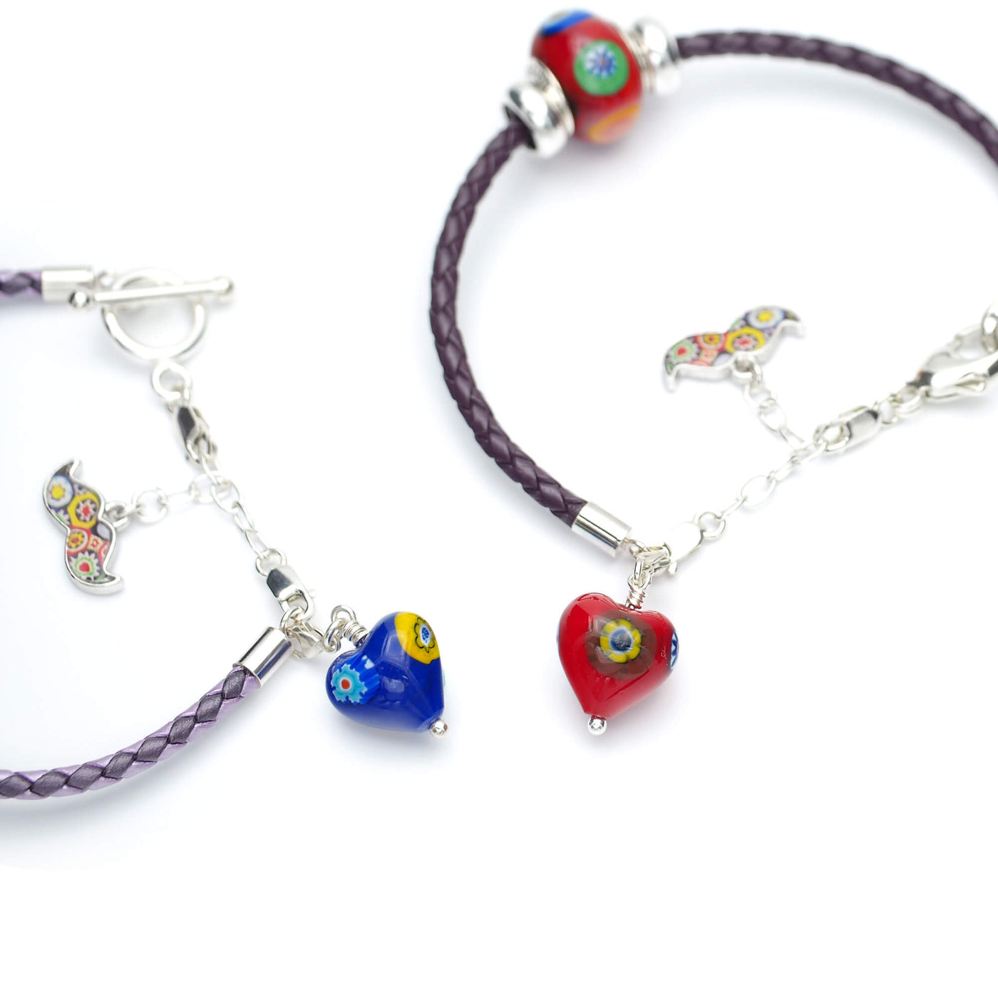Charms for Bracelet - Small Red Heart - Charms