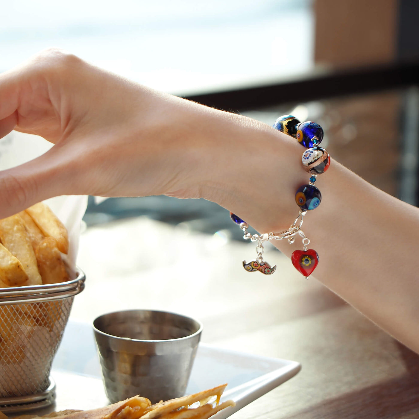 Charms for Bracelet - Small Red Heart - Charms