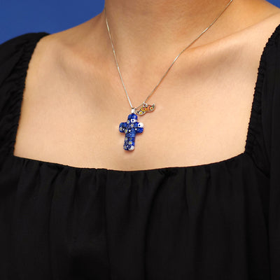 Starry Night Cross Necklace