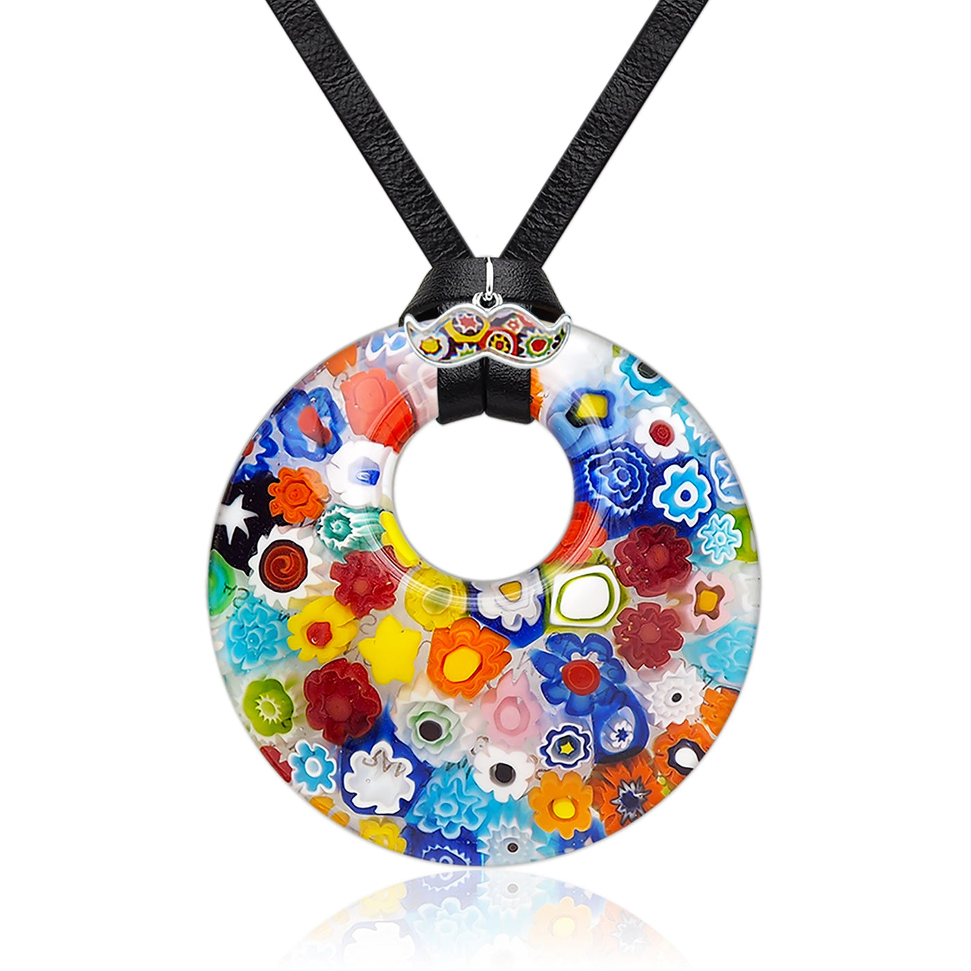 Full Bloom Round Pendant - 20+2 inch - Pendant