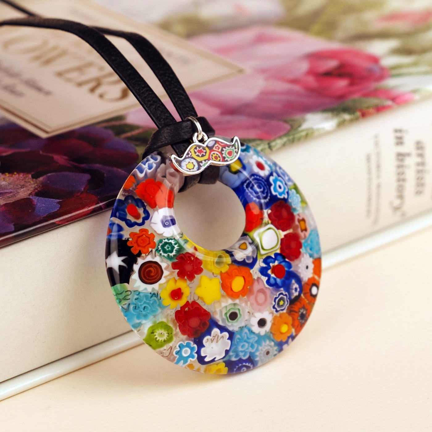 Full Bloom Round Pendant - 20+2 inch - Pendant