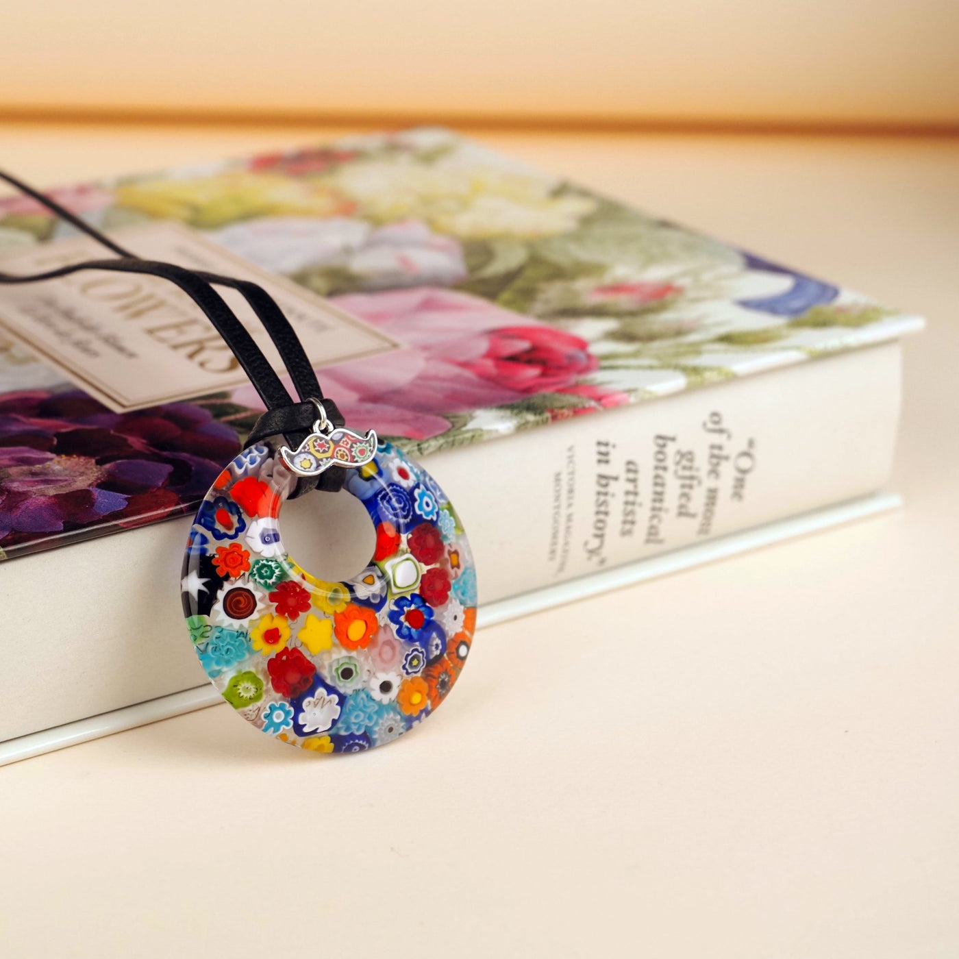 Full Bloom Round Pendant - 20+2 inch - Pendant