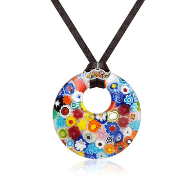 Full Bloom Round Pendant - 20+2 inch - Pendant