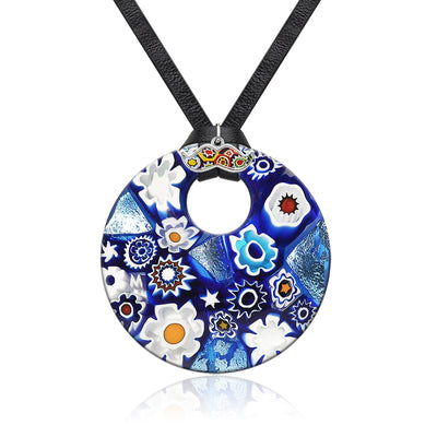 Starry Night x Round Pendant - 20+2 inch - Pendant