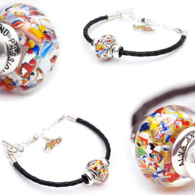 The Kiss Charm Bracelet