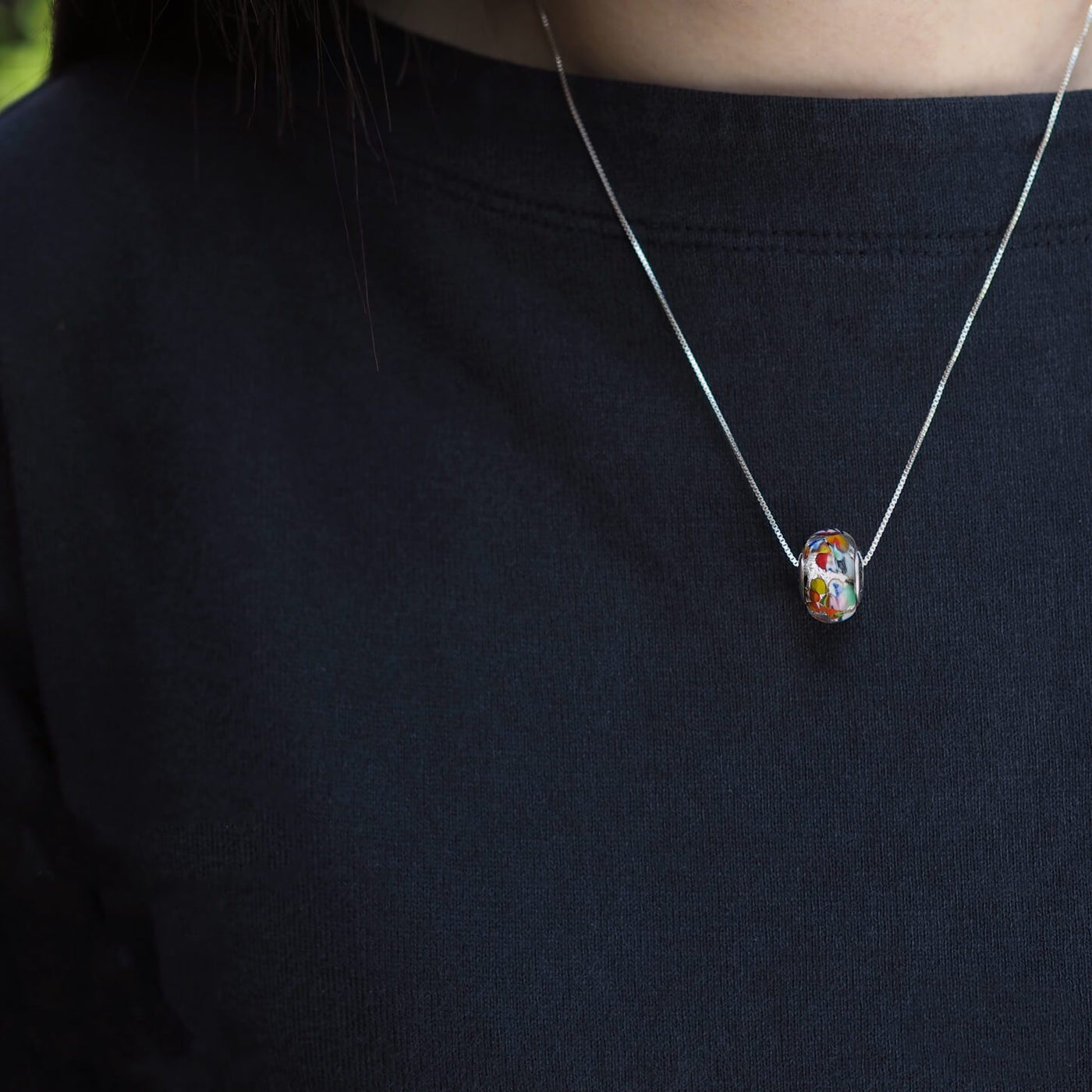 The Kiss Charm Necklace