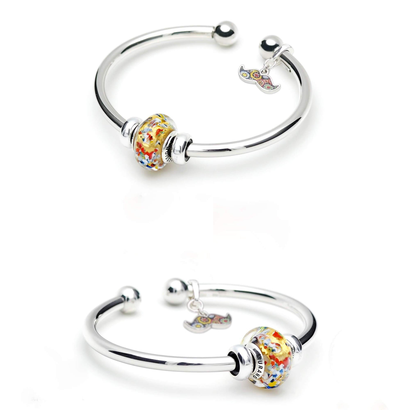 THE KISS | Elegance Charm Bangle - Gold - Charm Bangle